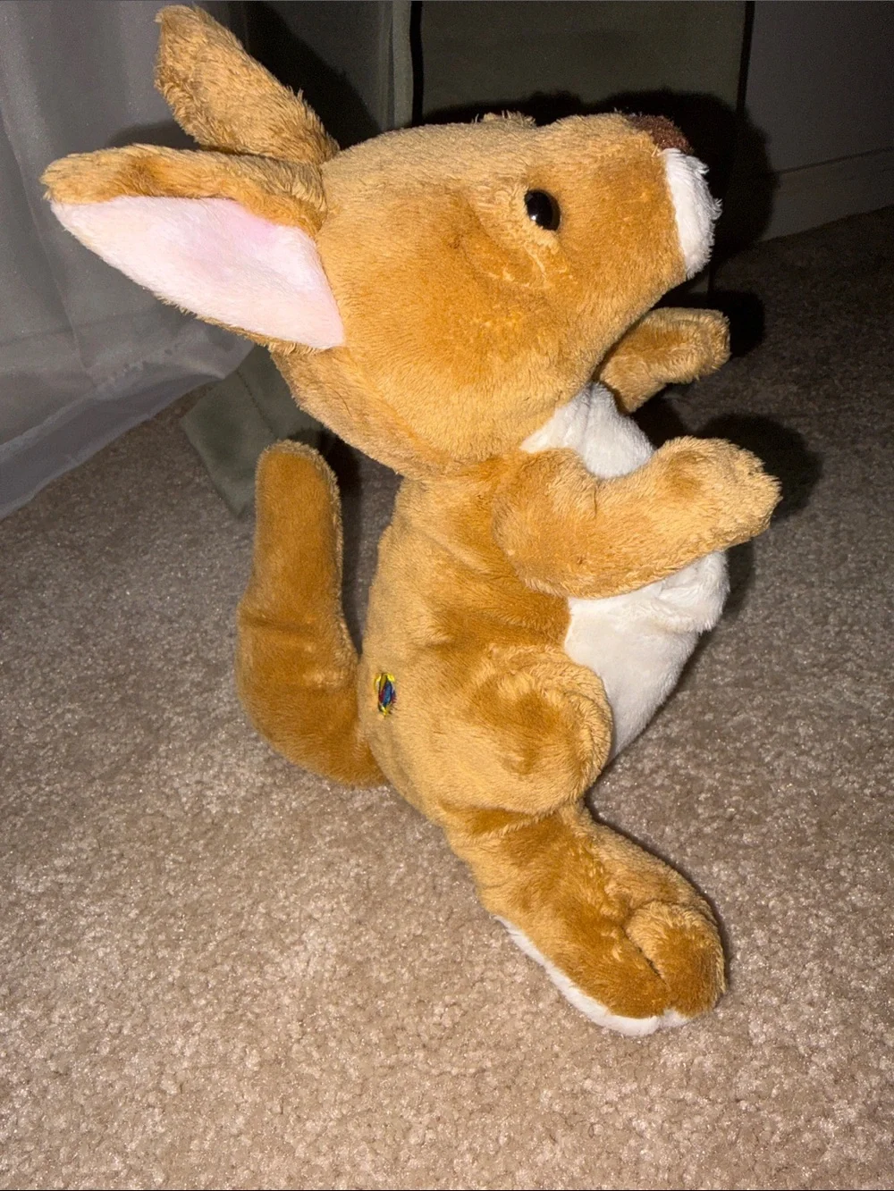 Webkinz Ganz Kangaroo Plush Stuffed Toy Animal Zoo Soft Aussie HM180 No Code